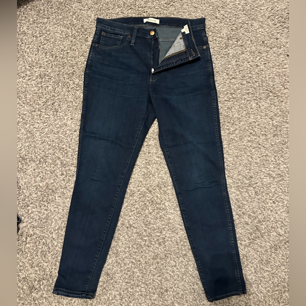 Madewell Women's Deep Indigo Skinny Jeans